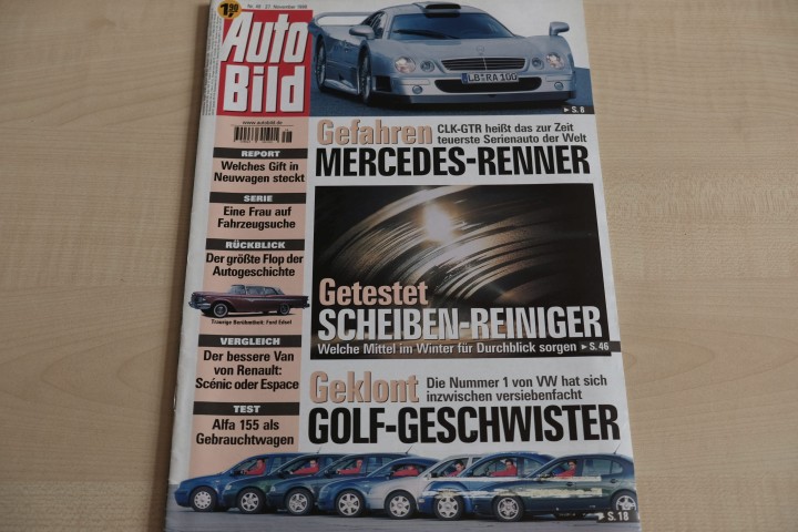 Deckblatt Auto Bild (48/1998)